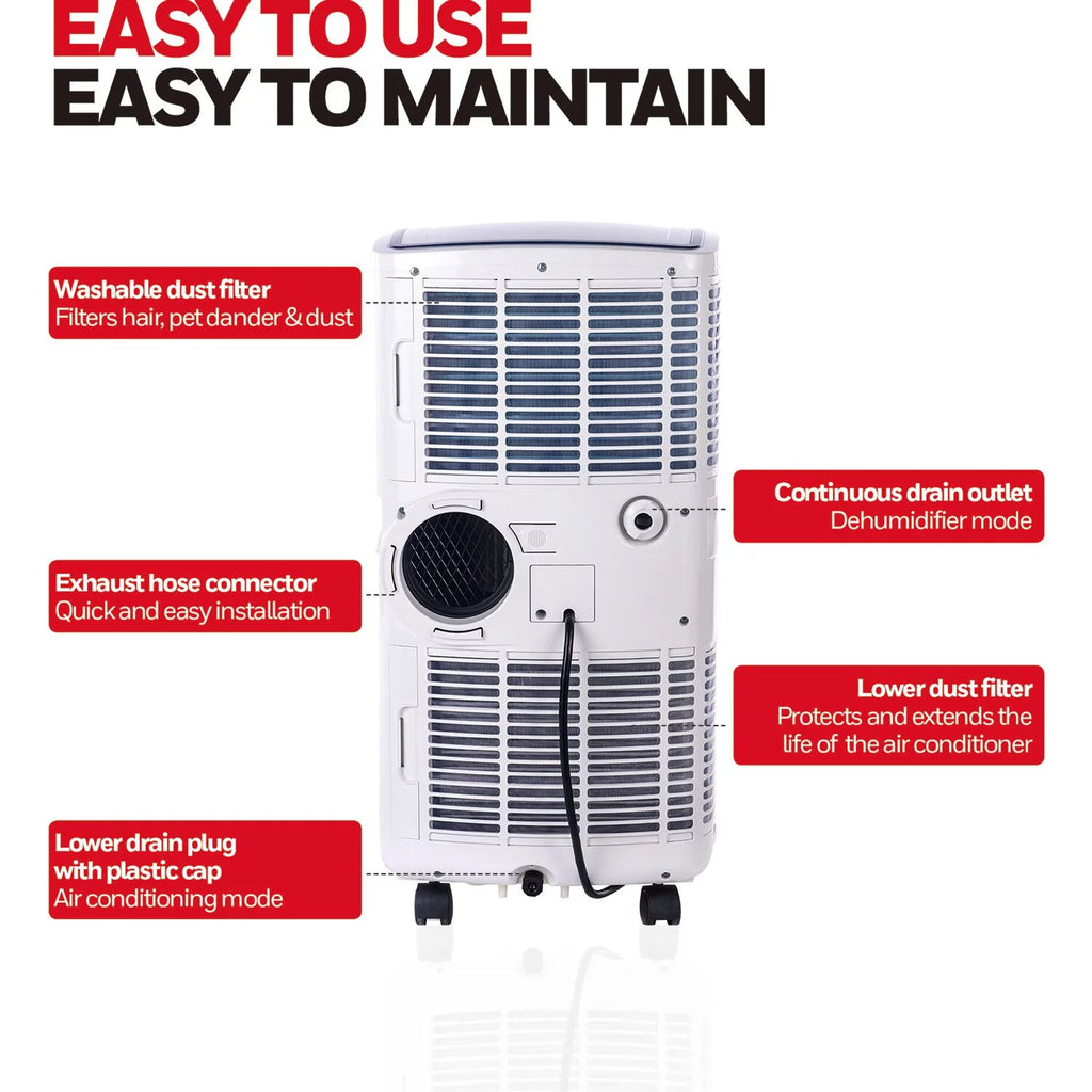 9,100 BTU Portable Air Conditioner E268
