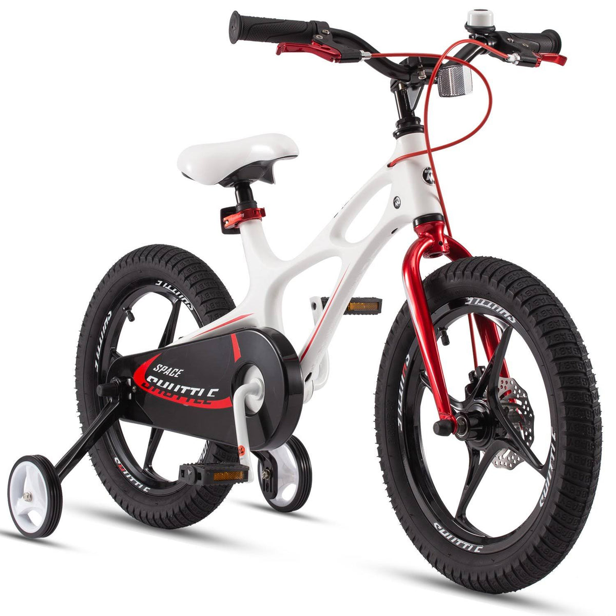 16 inch White Kid's Bike O7970