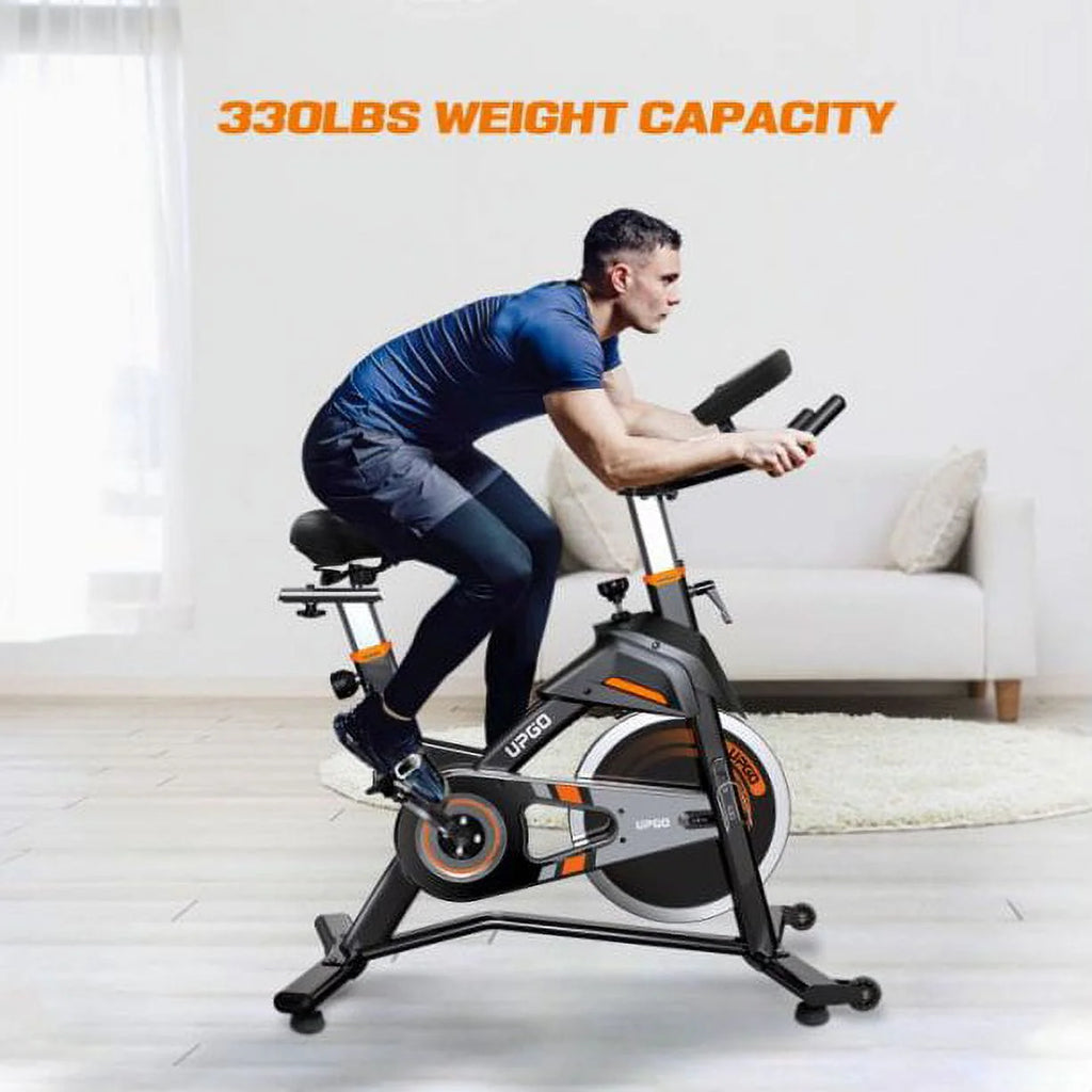 Indoor Cycling Stationary Exercise Bike with 330LBS Capacity M179868