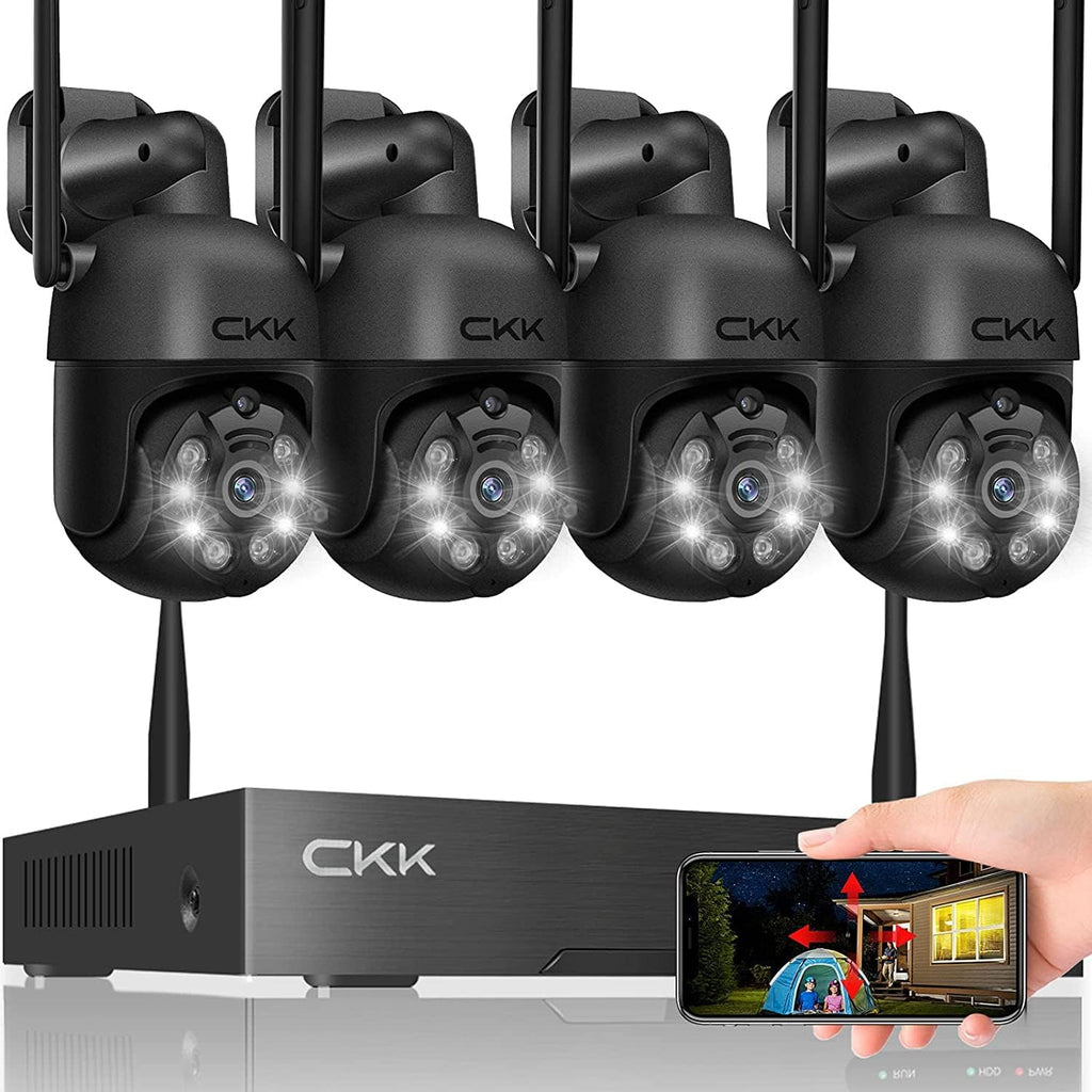 3MP Wireless Security Camera System with 1TB HDD C3417