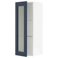 White Wall Cabinet with Glass Door Z667