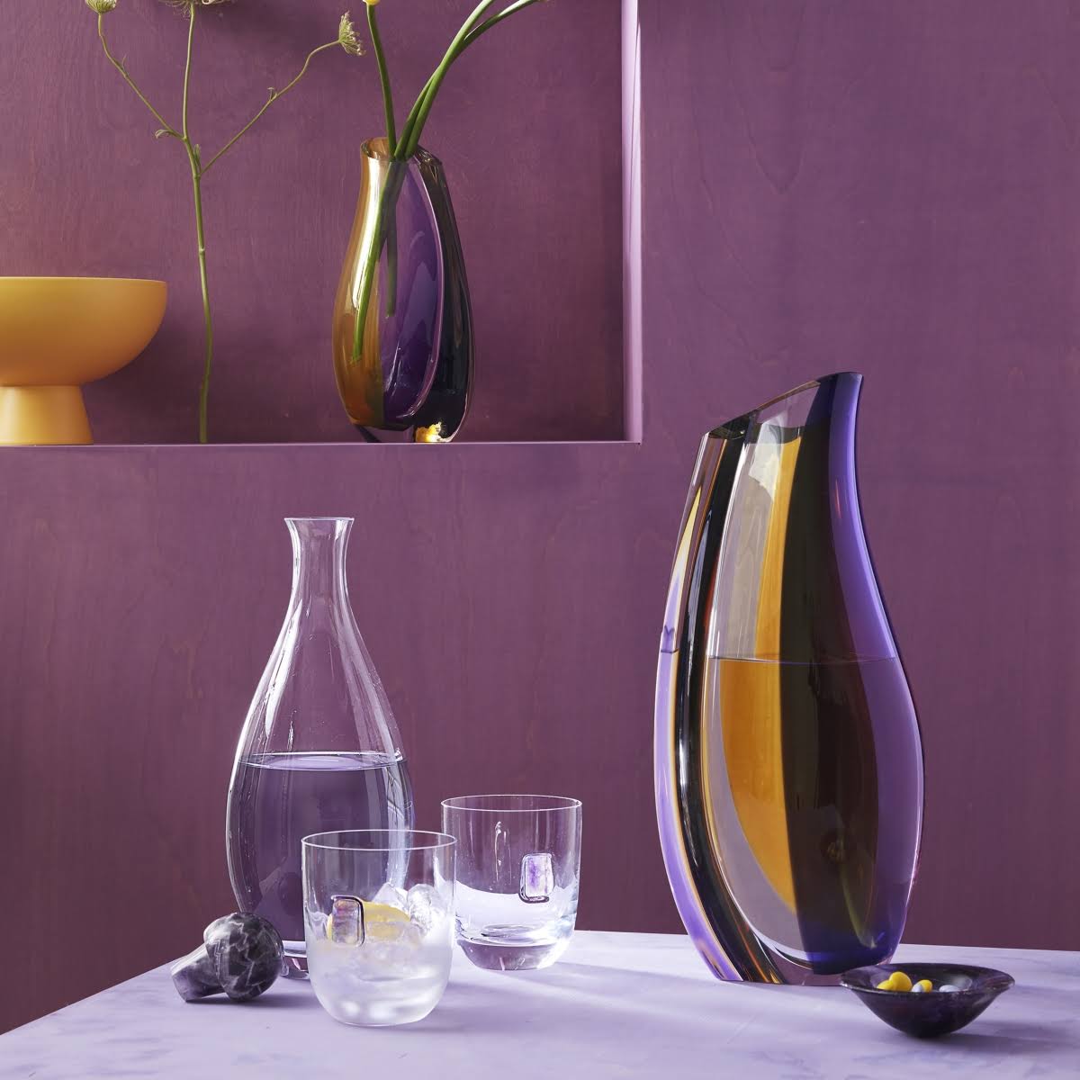 Amethyst Decanter Z34342