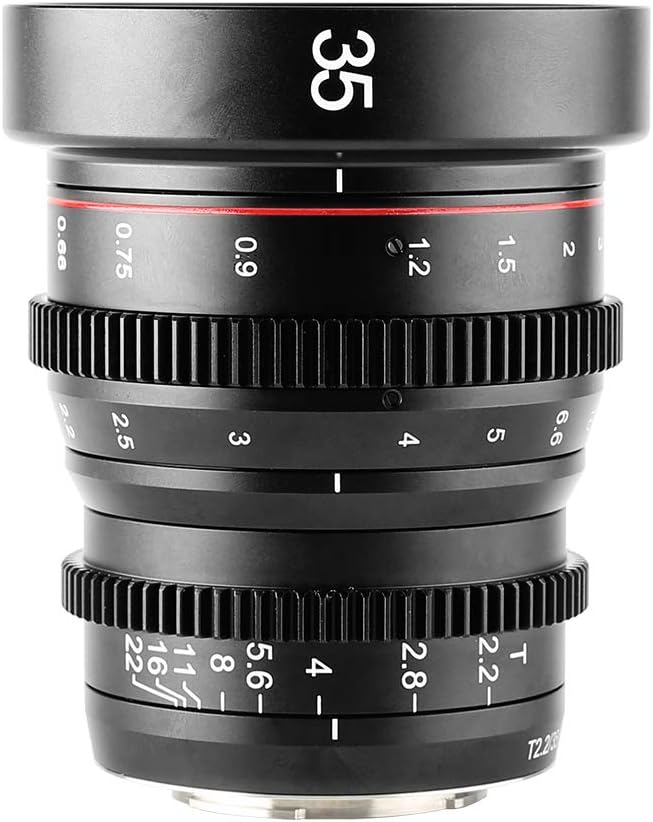 35mm T2.2 Manual Focus Wide-Angle Cinema Lens P246