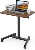 Height Adjustable Laptop Desk with Wheels F919