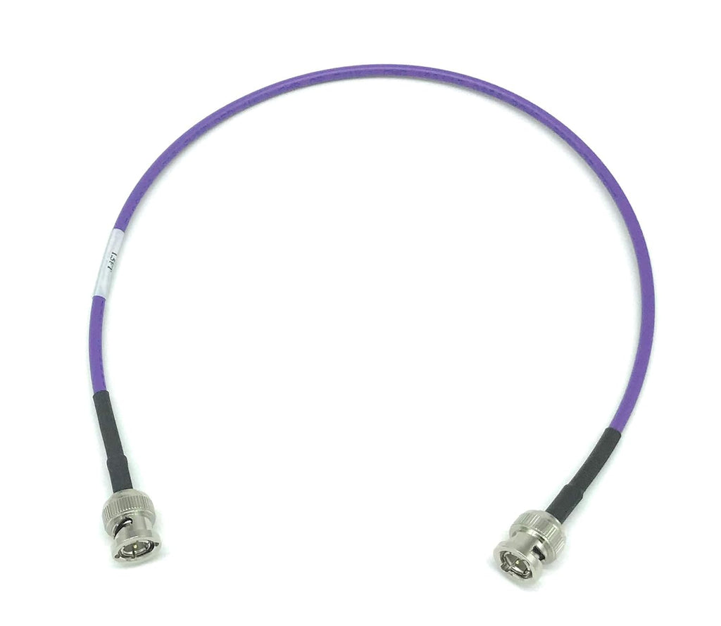 12G 4K HD SDI BNC - BNC Cable 50ft Yellow K716