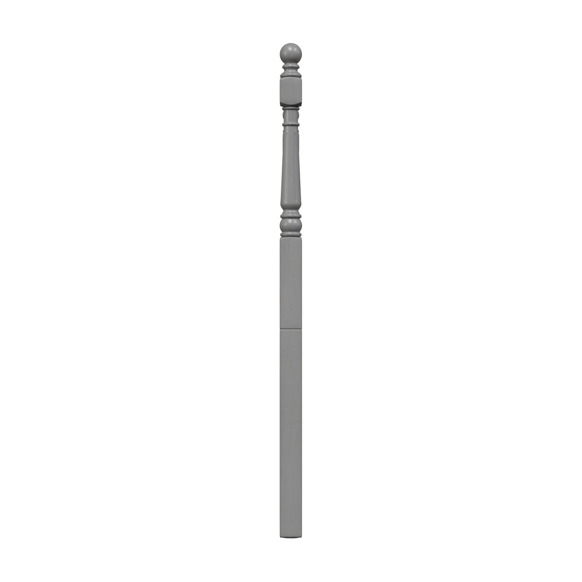 King French Grey Wood and Cane Headboard E799