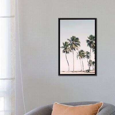 Black Framed Canvas Photograph Print A283