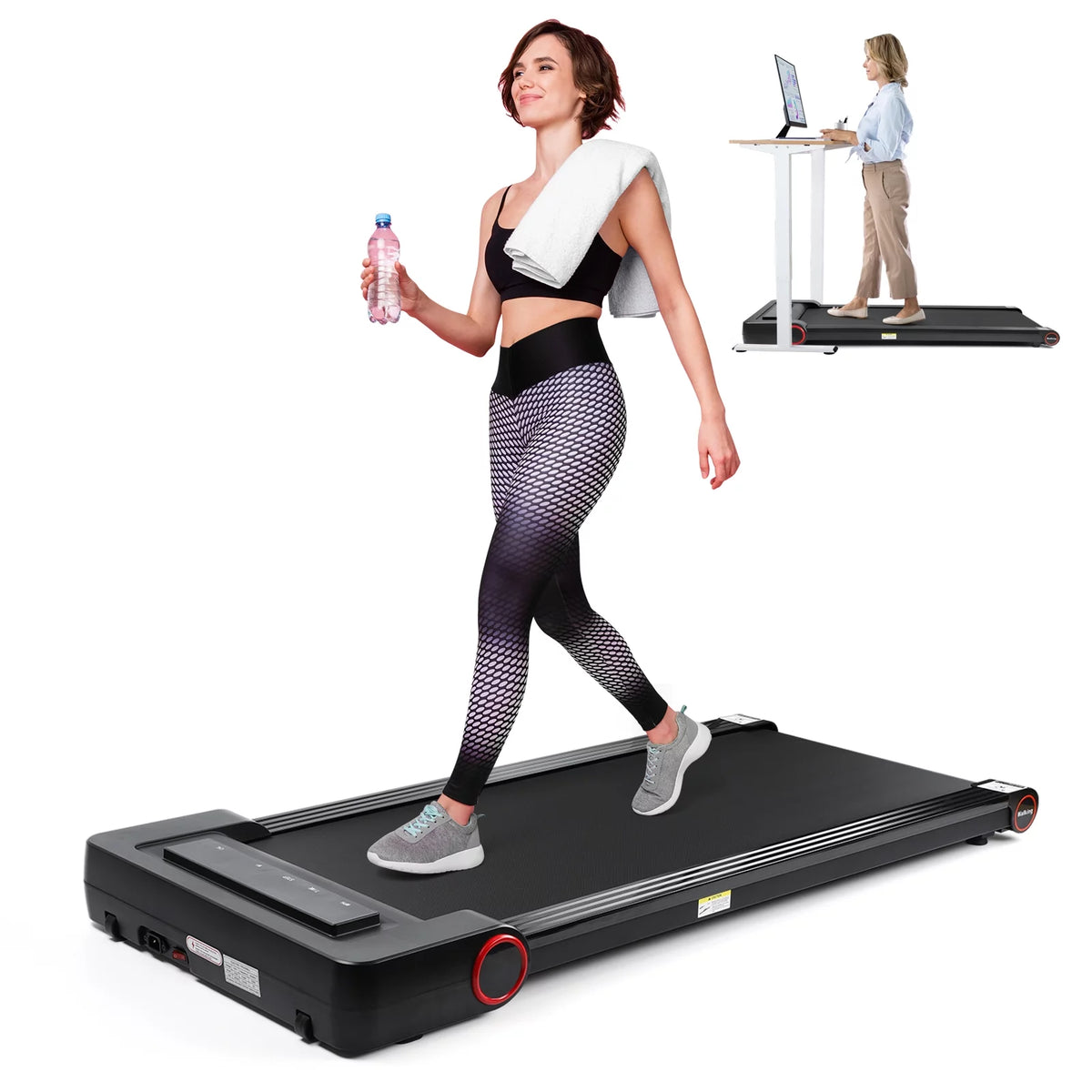Under Desk Treadmill 300 LBs Capacity C99976
