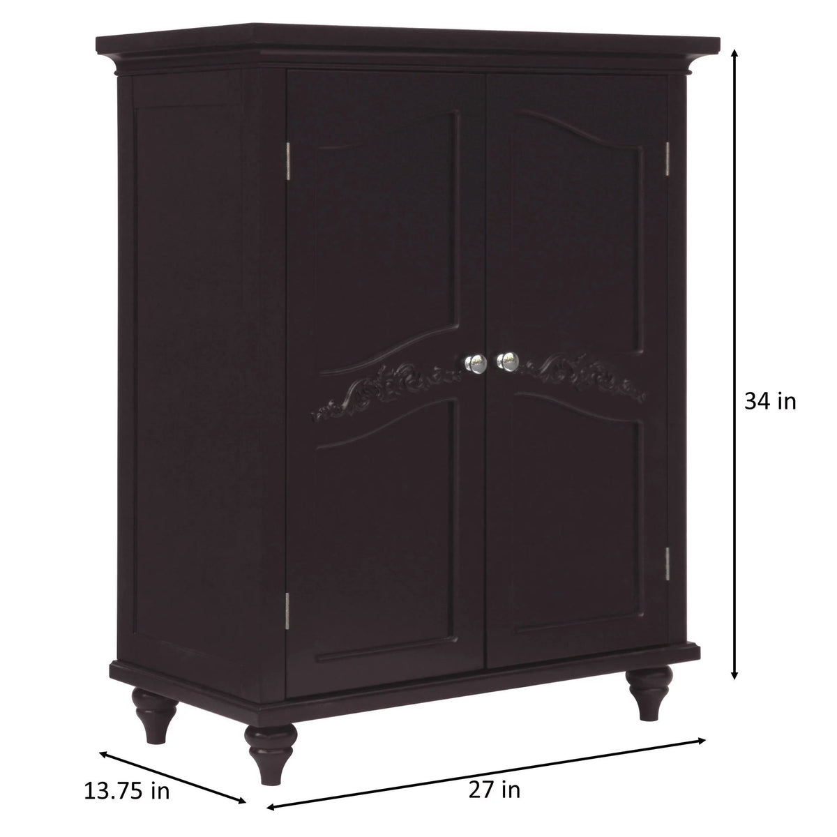 Wooden Bathroom Floor Cabinet P9777