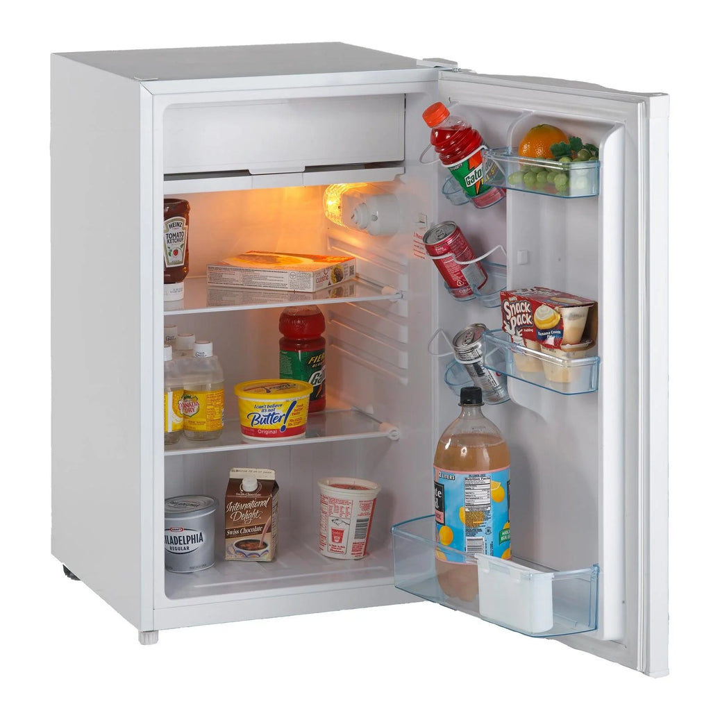 4.4 cu ft 19-inch Compact Single Door Refrigerator in Stainless Steel S251