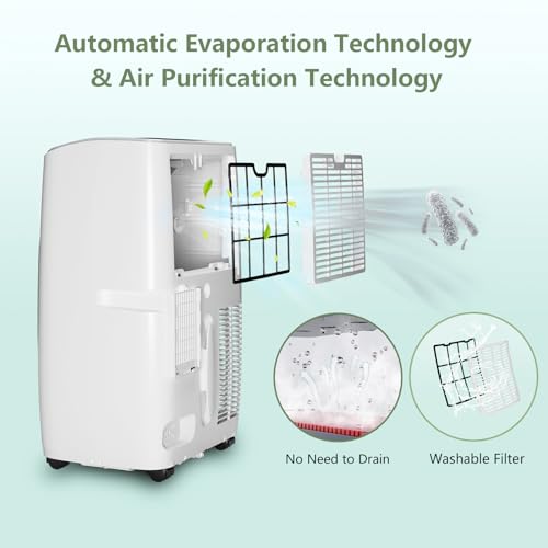 Portable Air Conditioners with Remote Control V94142