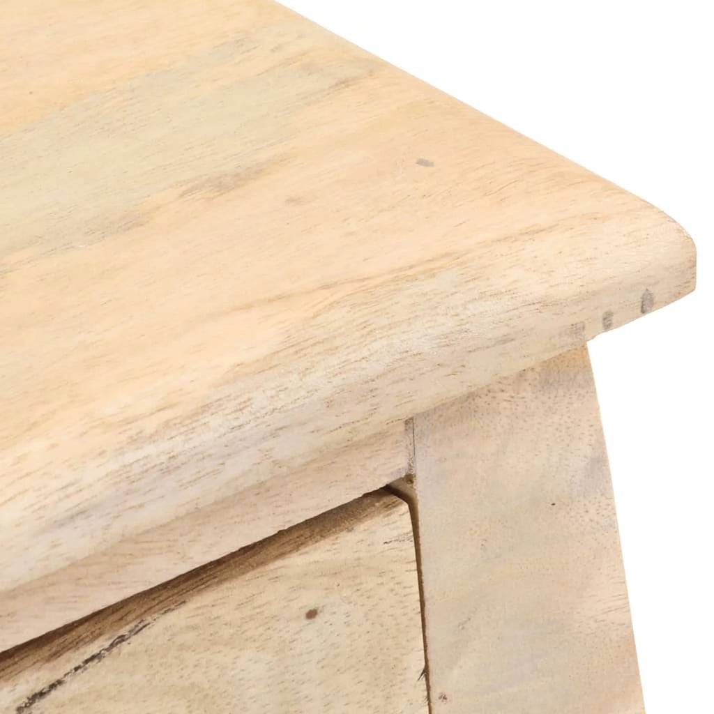 Solid Mango Wood Bed Cabinet Z107781