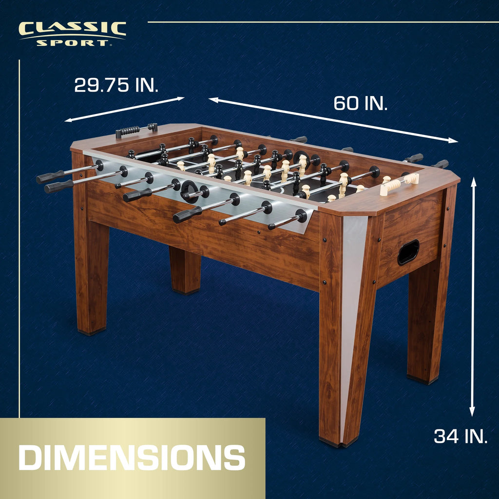 Brown Foosball Table Z244397