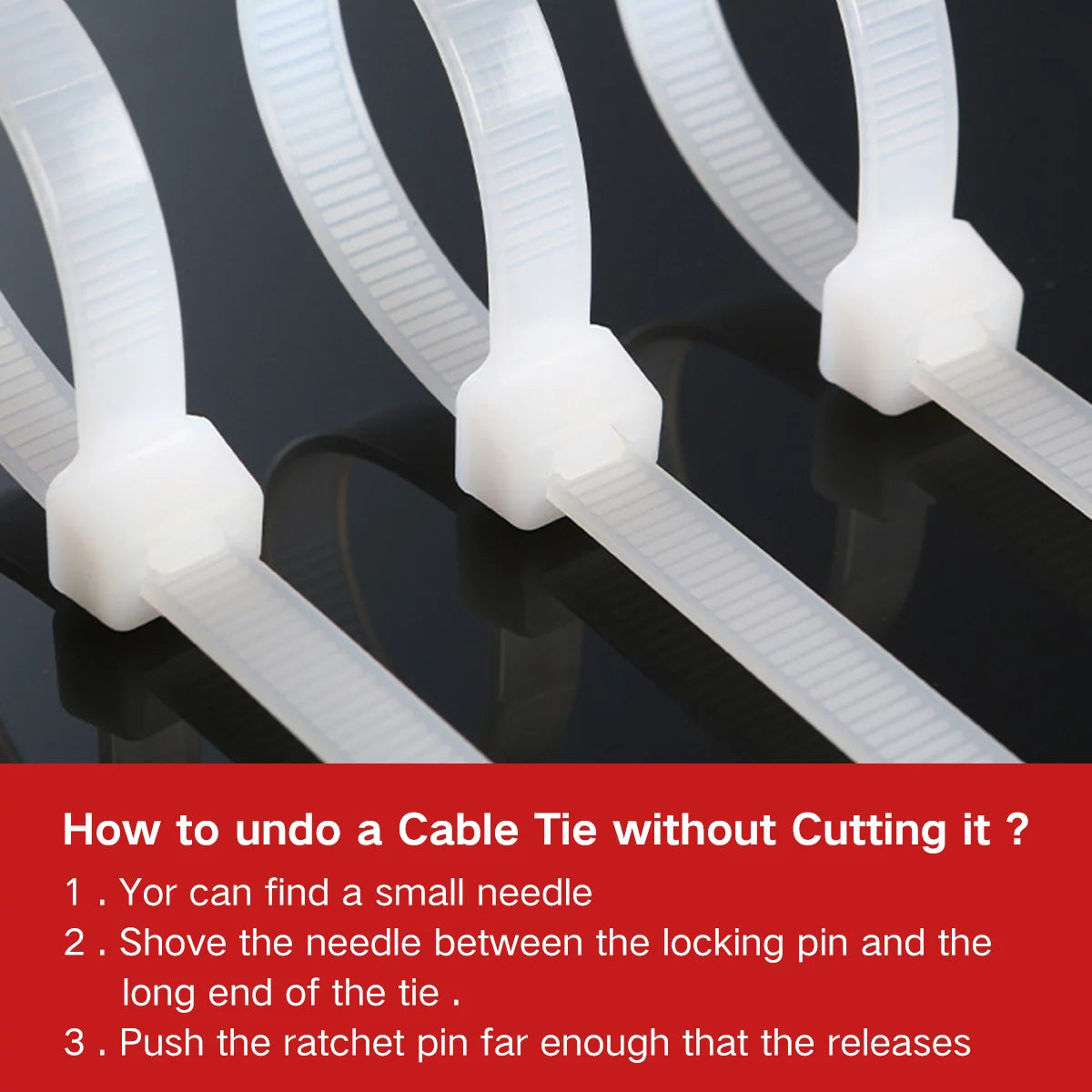 24 Inch Heavy Duty Zip Ties X43046