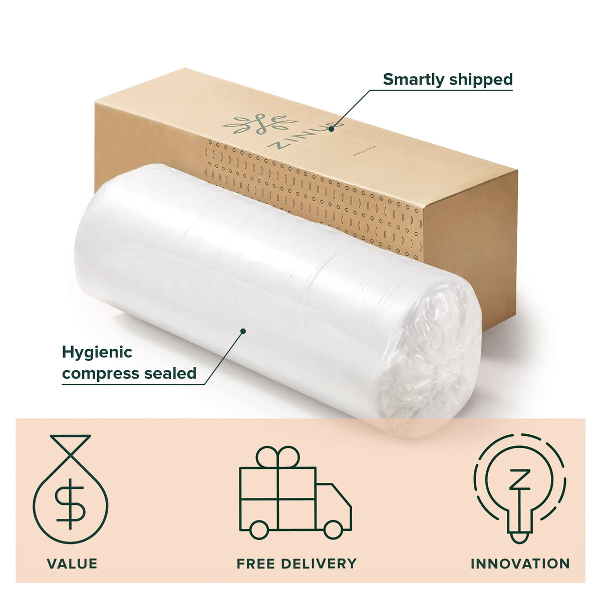 10 Green Tea Memory Foam Mattress U267938