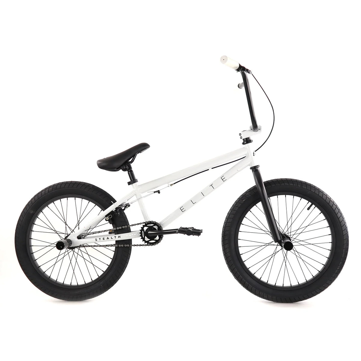 20” White BMX Bicycle S118