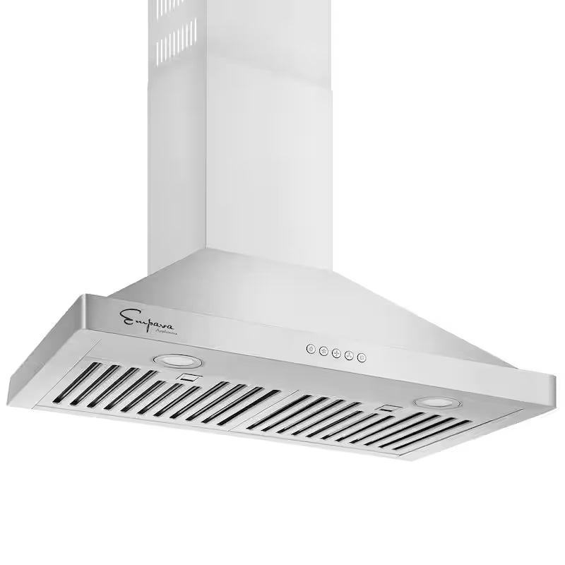 30 in. 400 CFM Stainless Steel Wall Mount Range Hood with Light A373