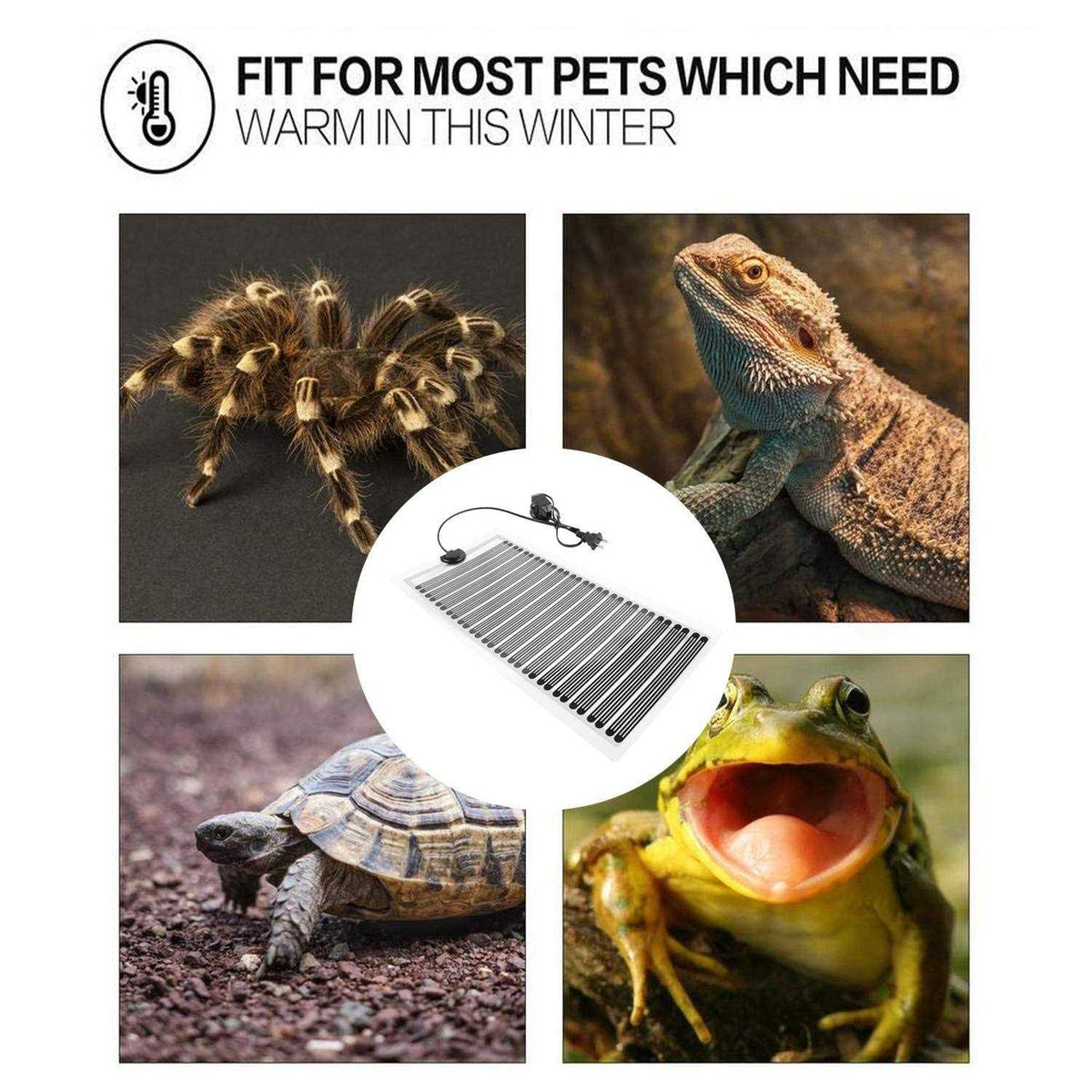 Reptile Heat Pad with Temperature Controller J822