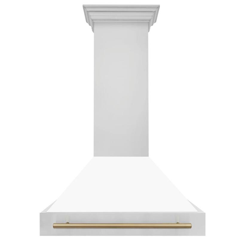 36 in. 700 CFM Ducted Wall Mount Range Hood in Stainless Steel V80504
