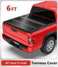 Hard Tri-Fold Tonneau Cover Truck Bed 6ft Bed E8804