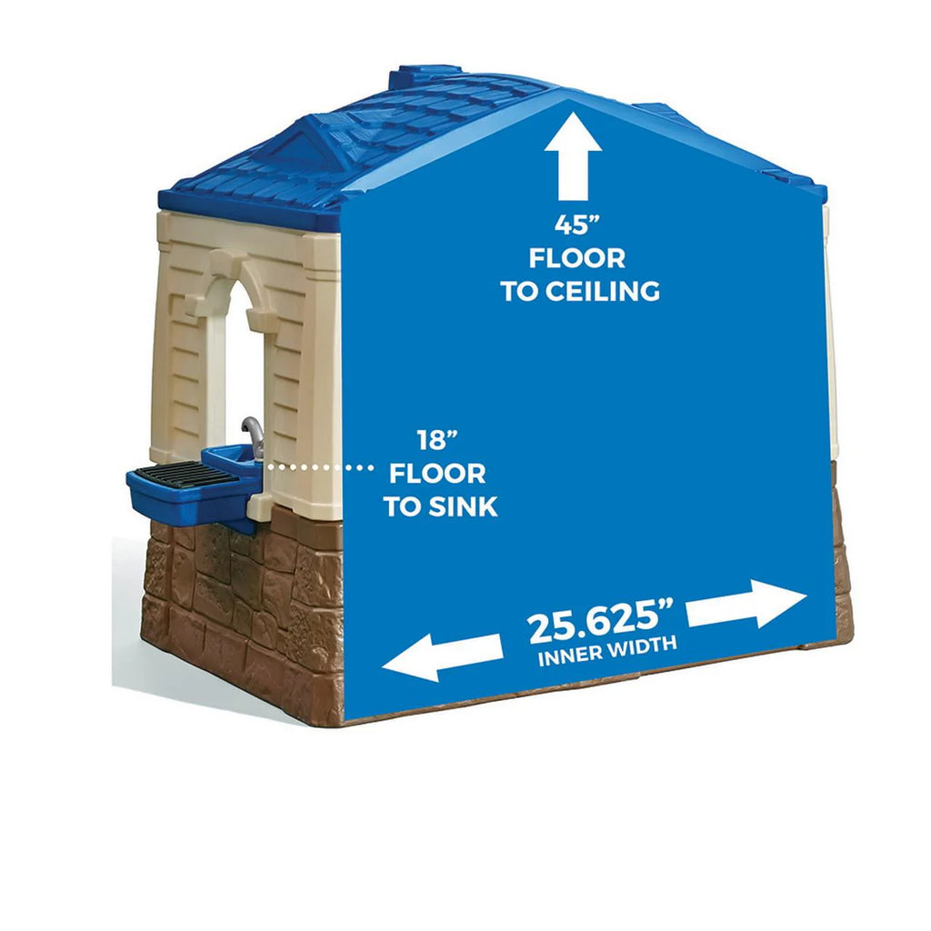 Brown Plastic Kids Playhouse P48881