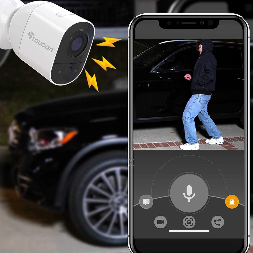 Wireless Battery Powered Security Camera A195