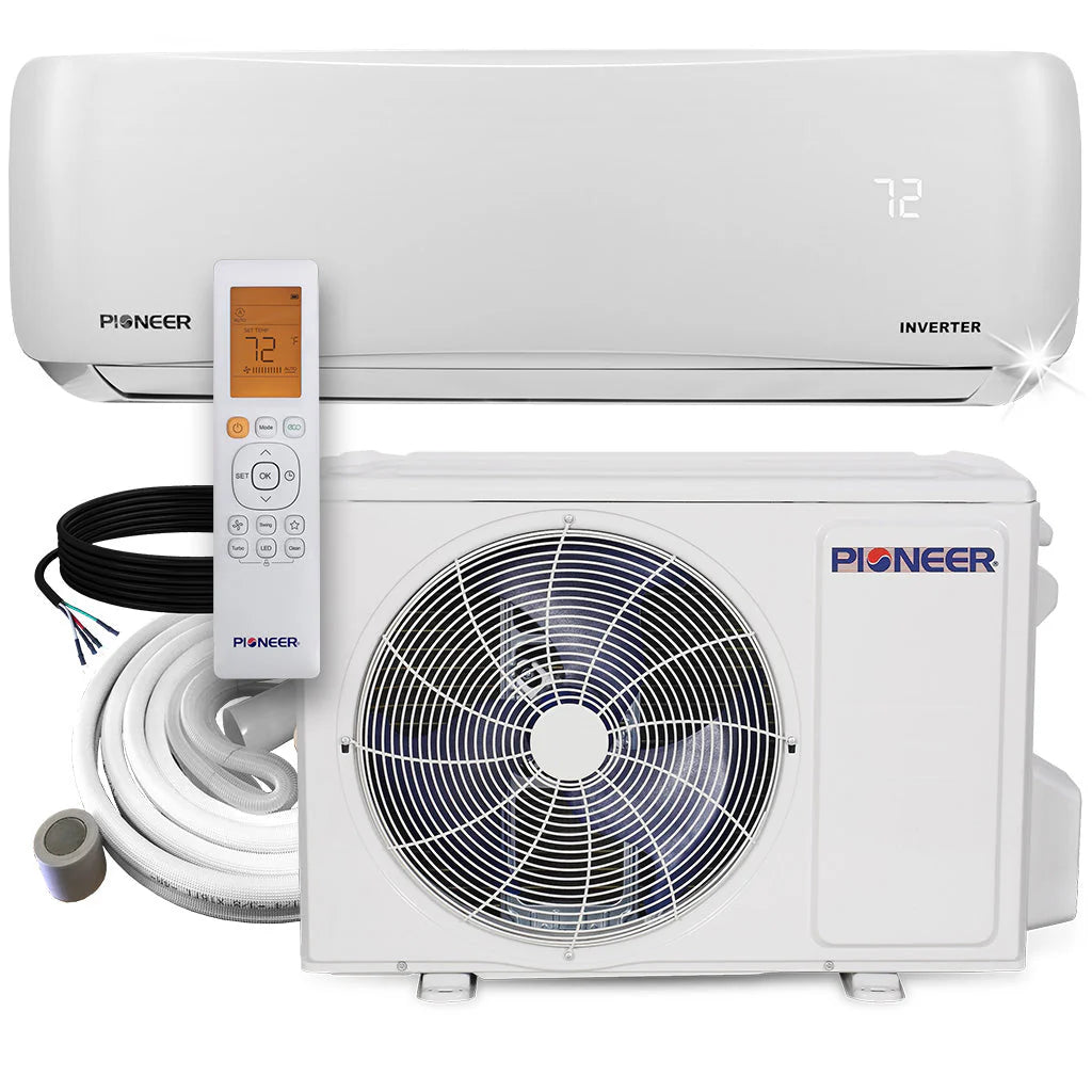 12,000 BTU 21.5 SEER 115V Ductless Mini-Split Inverter Air Conditioner Heat Pump System J739065