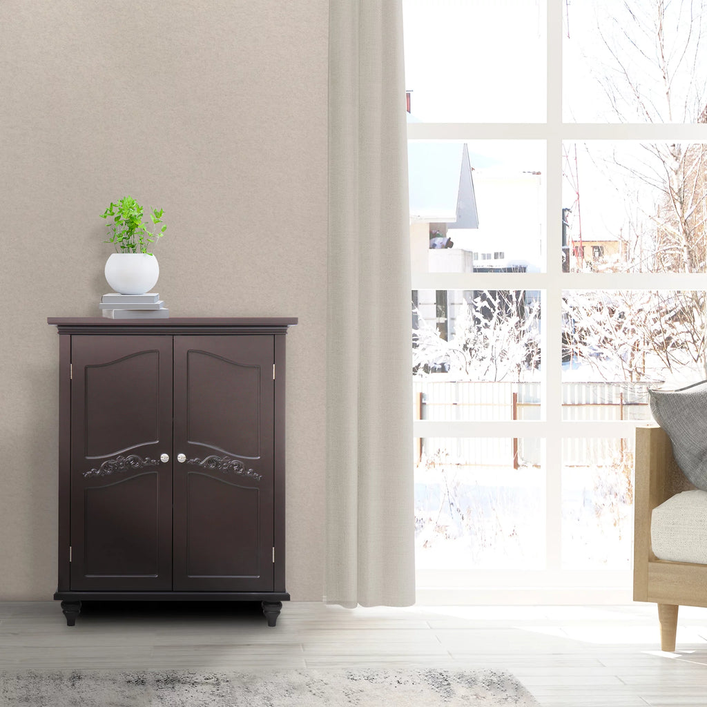 Wooden Bathroom Floor Cabinet P9777