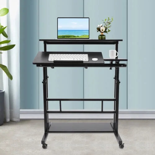 Rolling Computer Desk with Wheel W17552