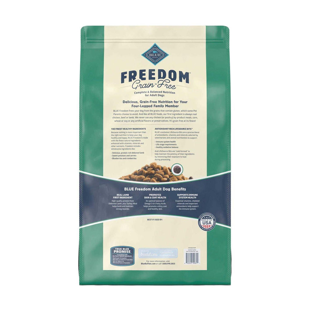 Grain-Free Lamb Recipe Dry Dog Food W6851
