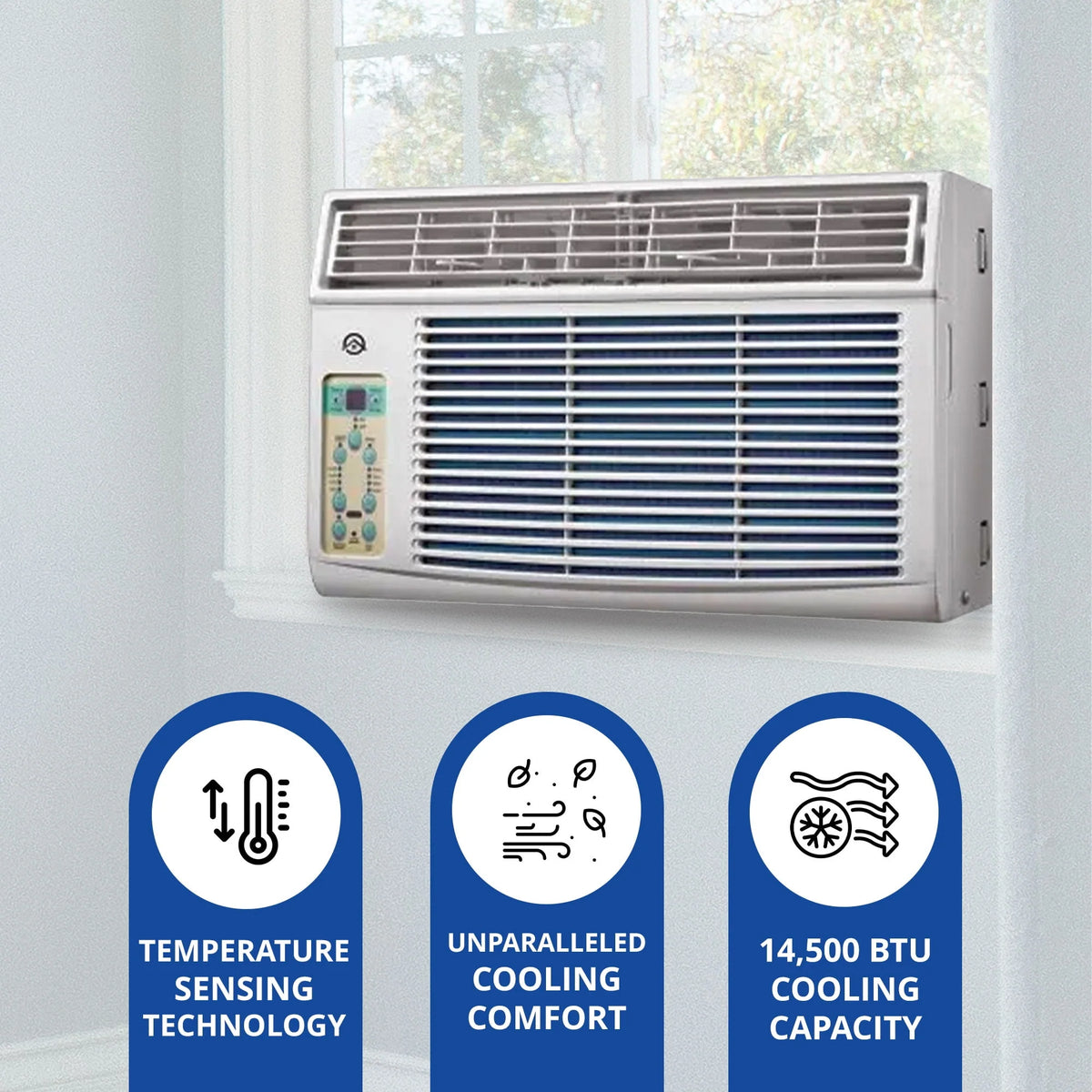 14,500 BTU Window Air Conditioner with Remote X148