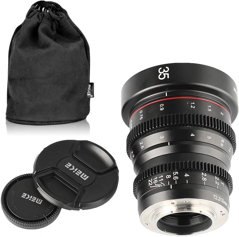 35mm T2.2 Manual Focus Wide-Angle Cinema Lens P246