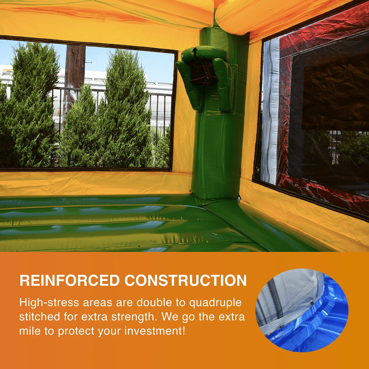 Commercial Grade Bounce House with Blower L356