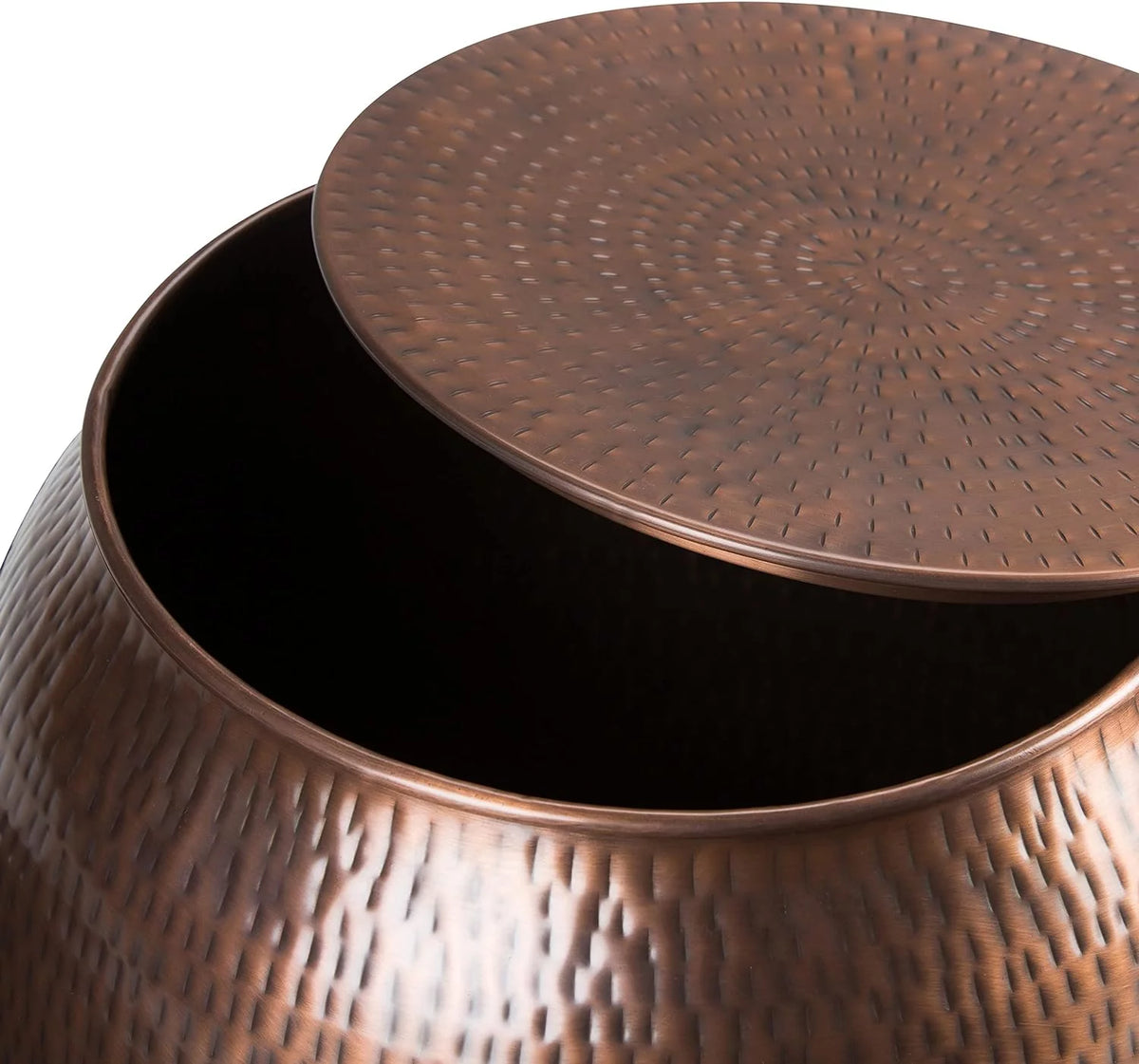 19 Inch Metal Storage Accent Side Table M82091