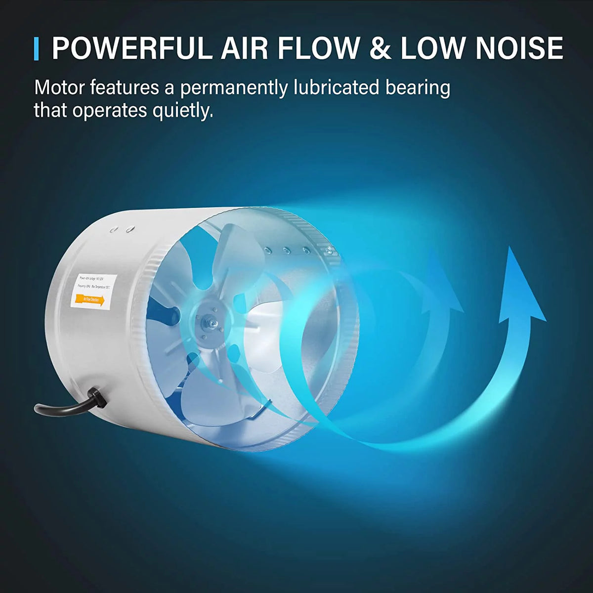 420 CFM Inline Duct Booster Fan K5638