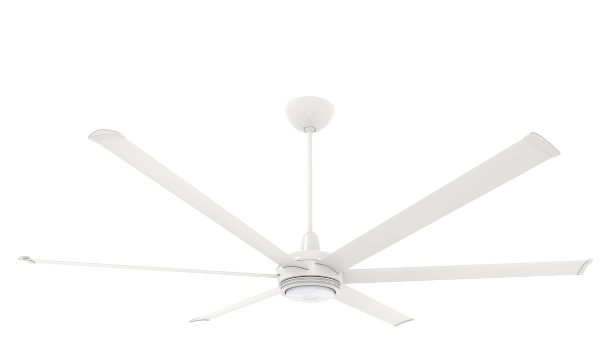 White 84 Ceiling Fan O16398