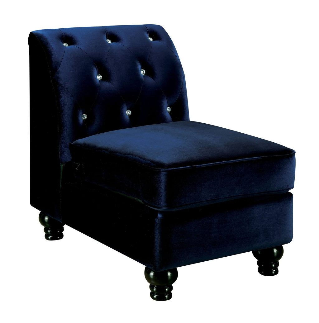 Blue Traditional Chair Y5681