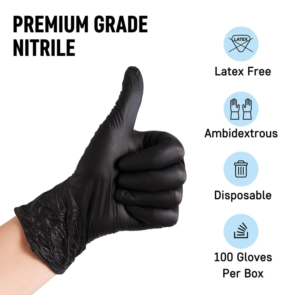 Nitrile Exam Gloves Large T893