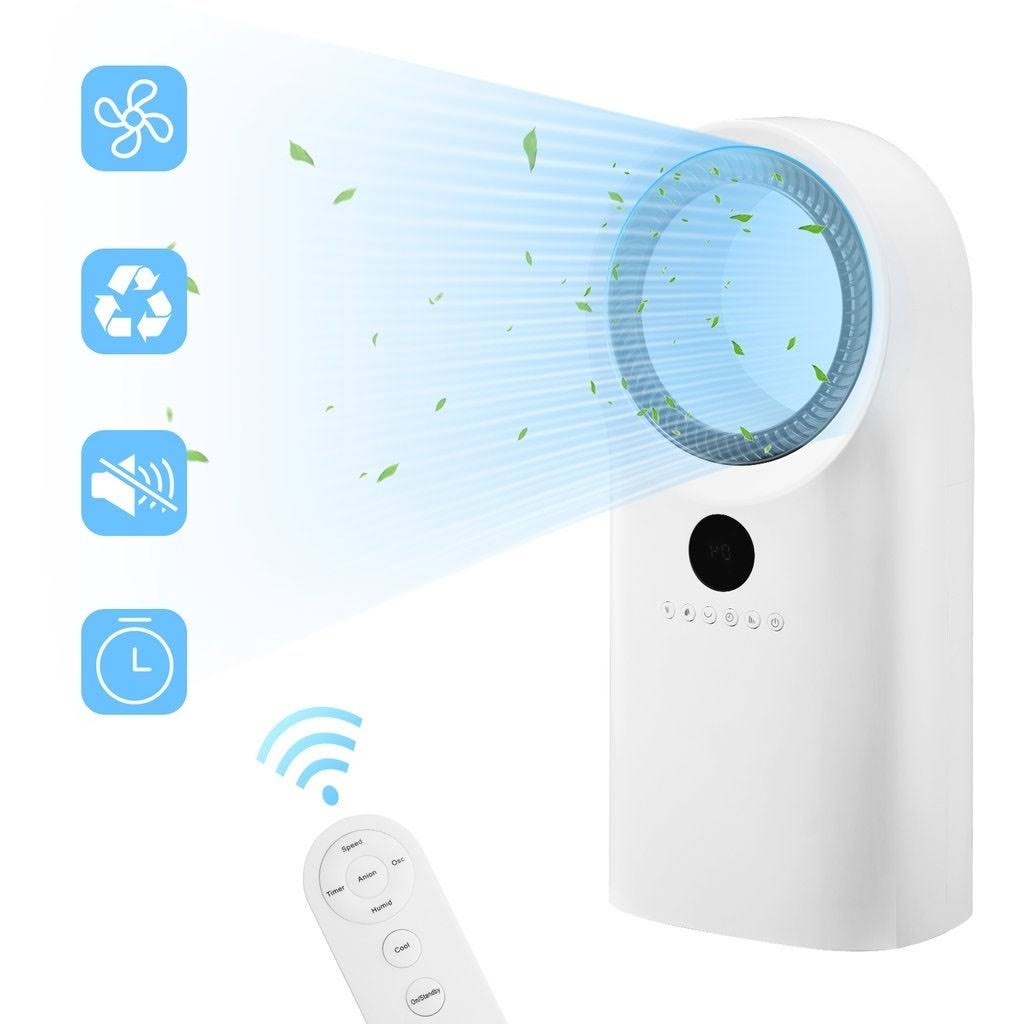 Portable Air Conditioner Cooler Fan Humidifier White E69548