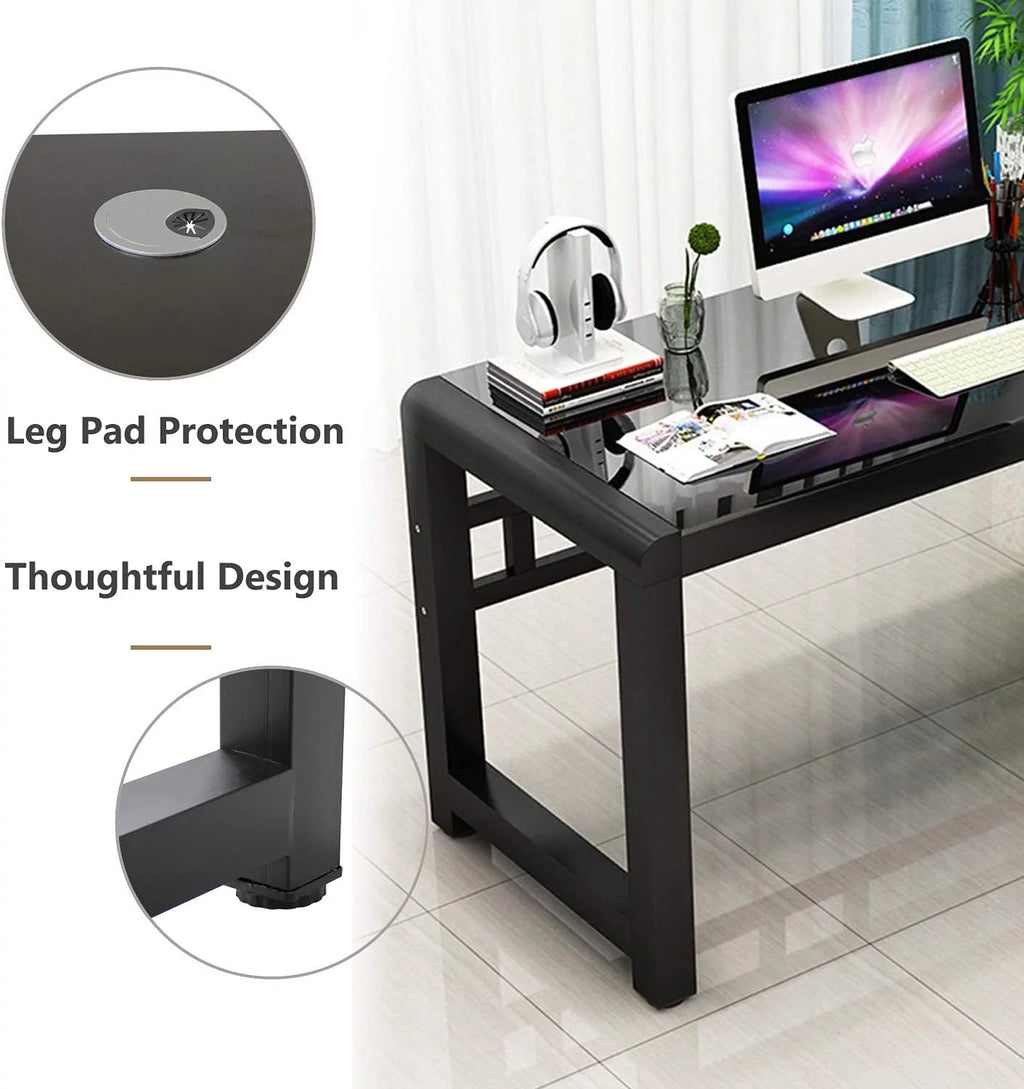 Tempered Glass Computer Desk A25550