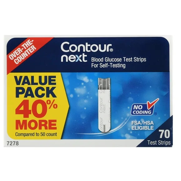 Blood Glucose Test Strips 70 Count V95811