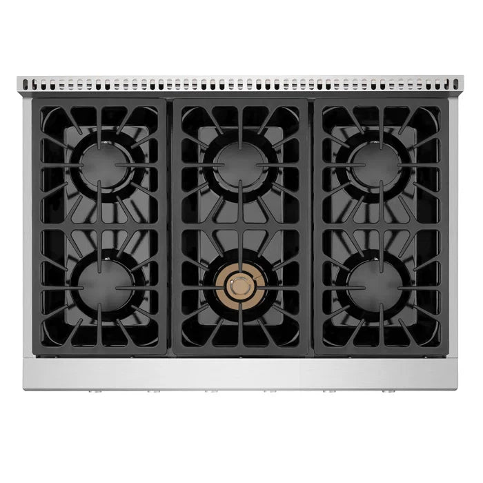36 Built-In Natural Gas Cooktop with 6 Burners D4884