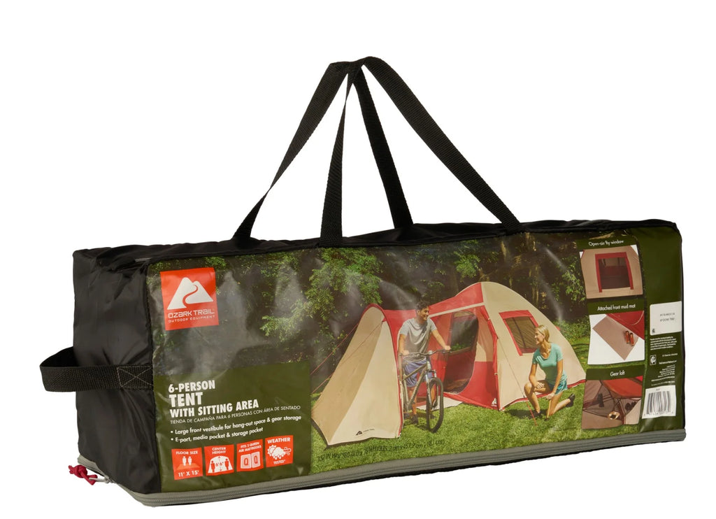 6 Person Dome Tent 11ft. x 8ft. W547