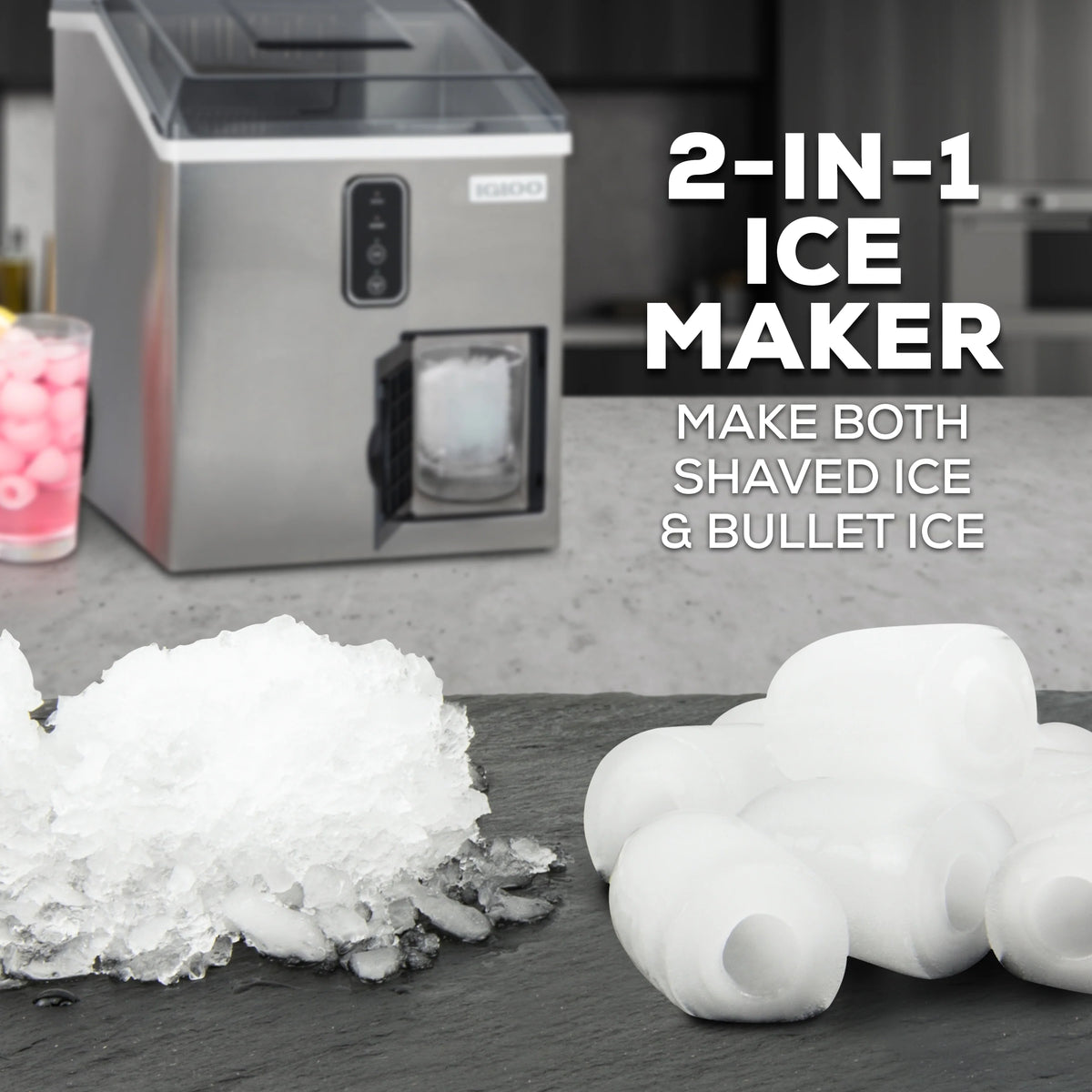 44 lb. Ice Maker and Ice Shaver L47665