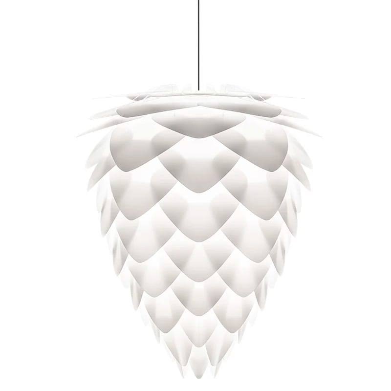 White 15 inch Pendant N9725