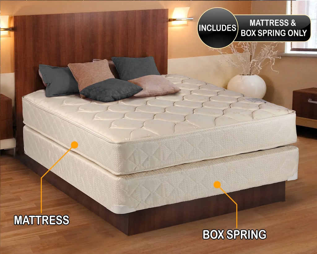 King Size Mattress and Box Spring Set A35163