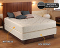 King Size Mattress and Box Spring Set A35163