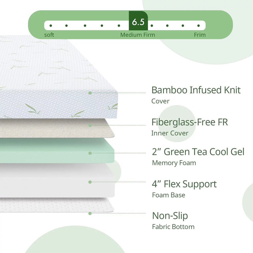 6 inch Memory Foam Twin Mattress M95637