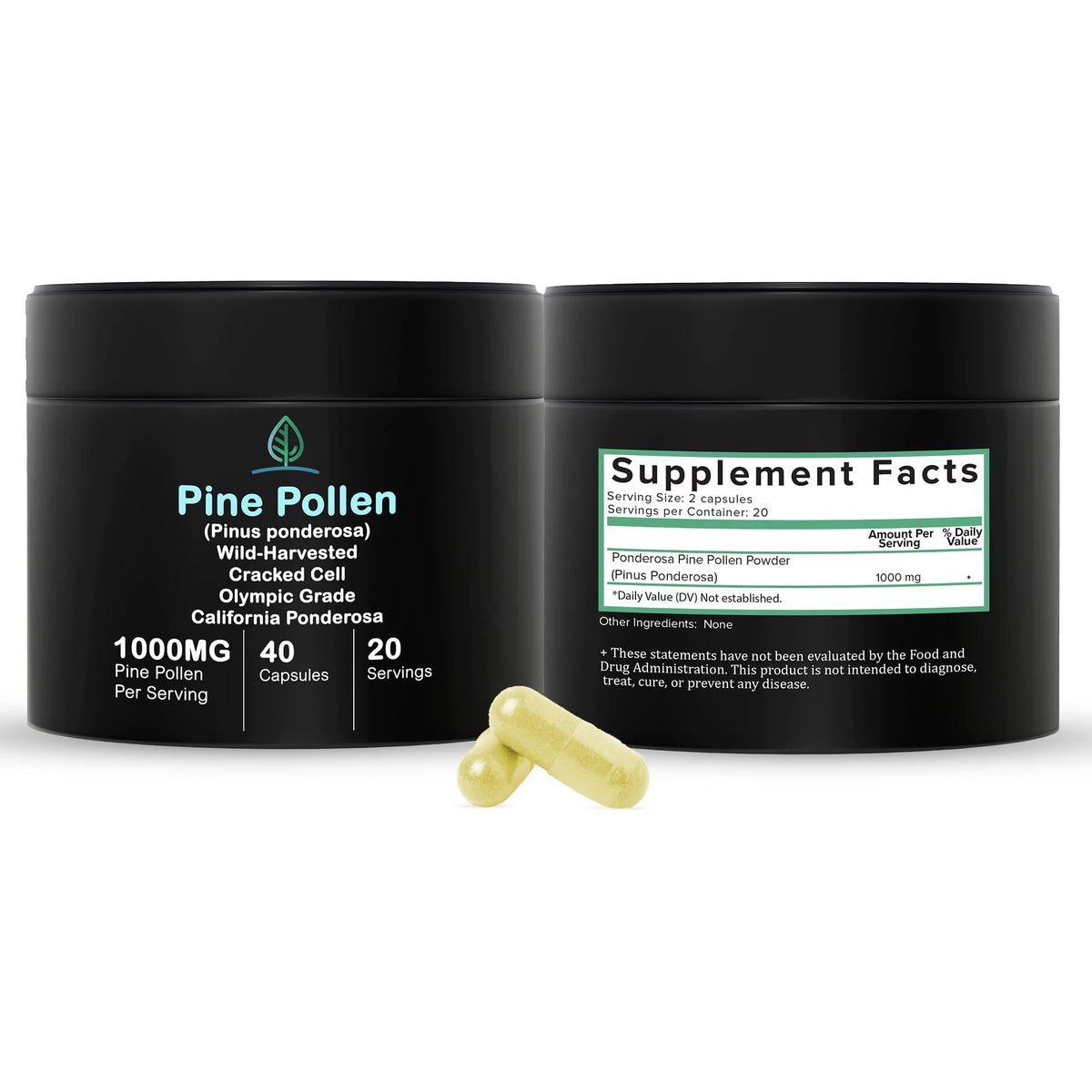 Pine Pollen Capsules 500mg Z131543