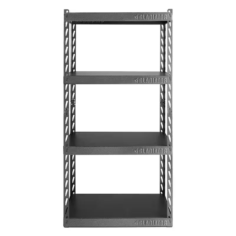 4-Tier Steel Garage Storage Shelving Unit F677214